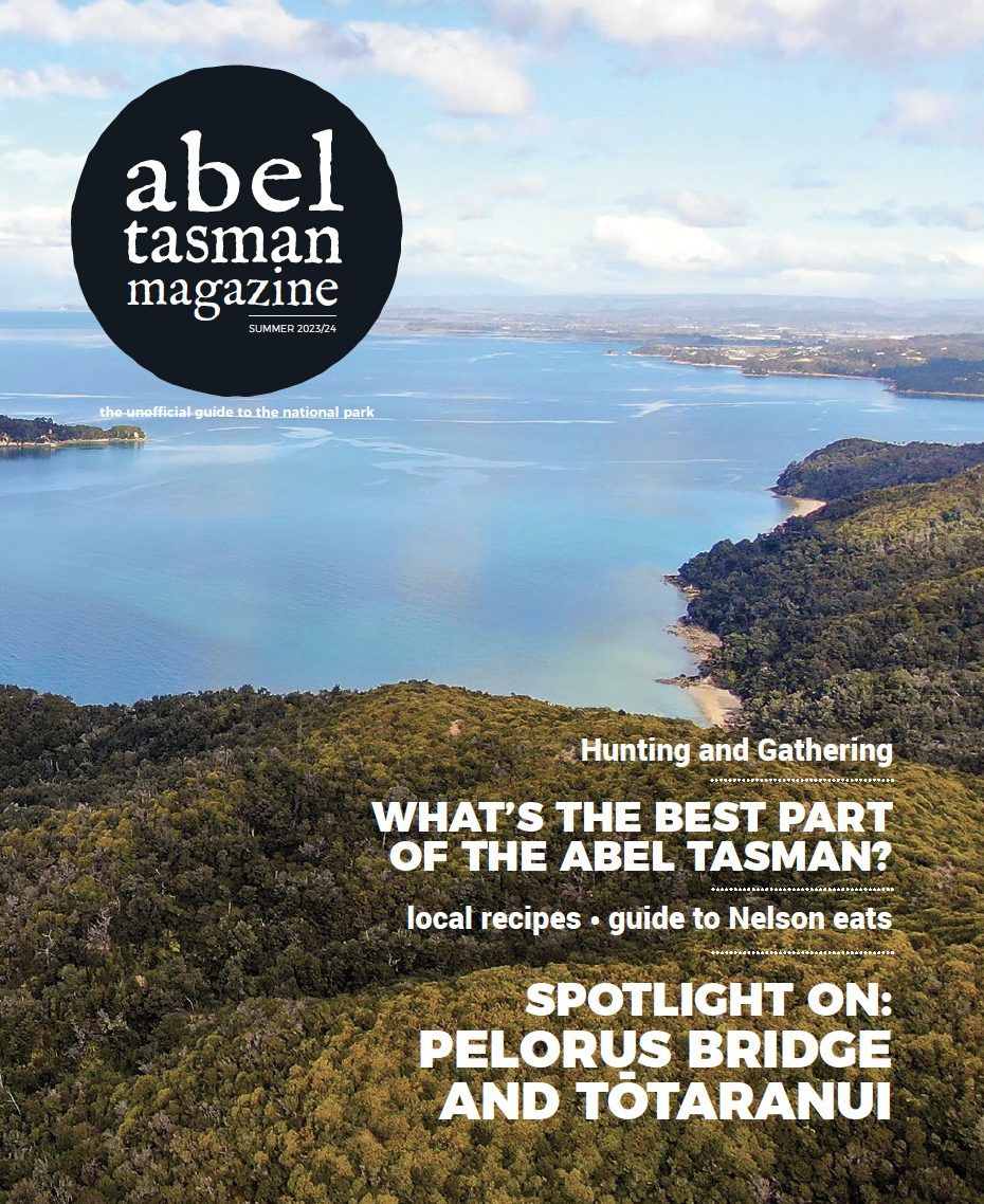 Cover of the Abel Tasman magazine
